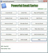 Powerful Email Sorter screenshot